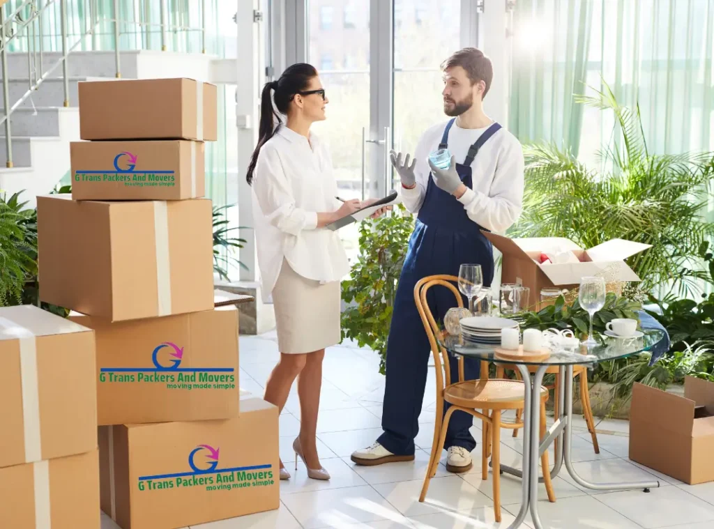 gtrance movers and packers - insurance